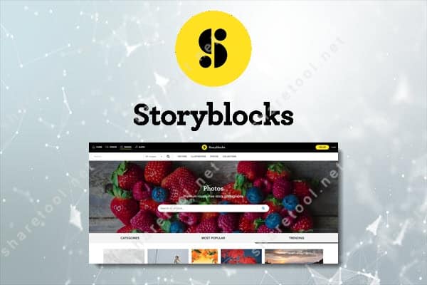 StoryBlocks (Graphics + Videos + Audios)