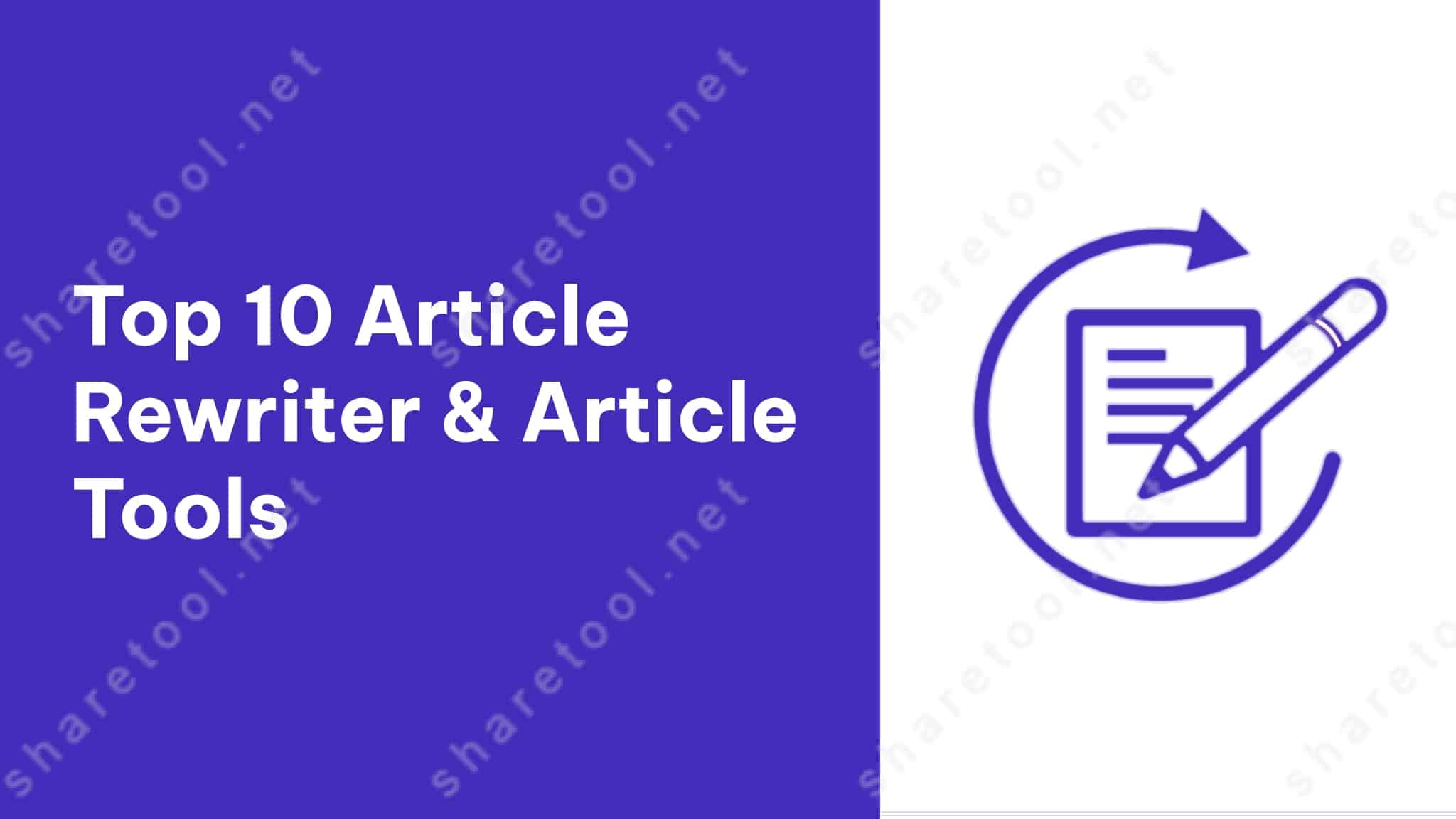 Article Rewriter & Spinner Tools