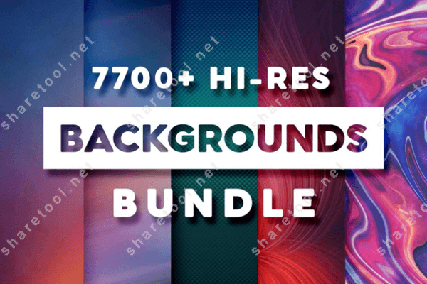 7700+ High-Resolution Backgrounds Bundle