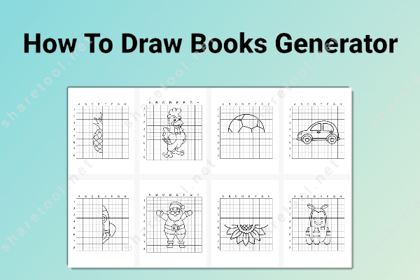 How to Draw Books Generator