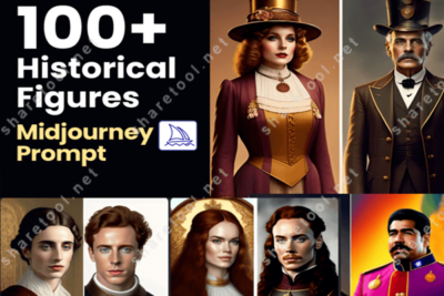100+ Historical Figures Midjourney Prompts