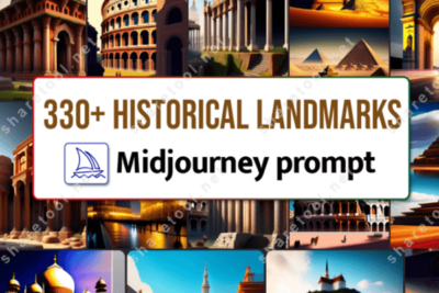 300+ Historical Landmarks Midjourney Prompt