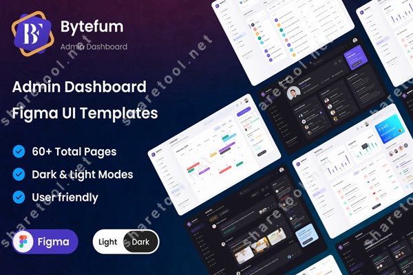 Bytefum - Admin Dashboard UI Template