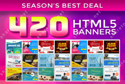 Animated HTML5 Banner Templates