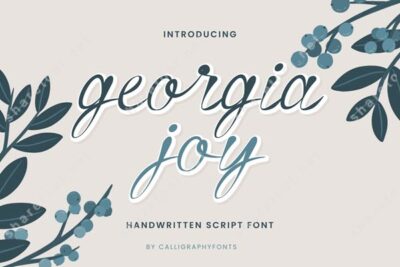 Georgia Joy Font
