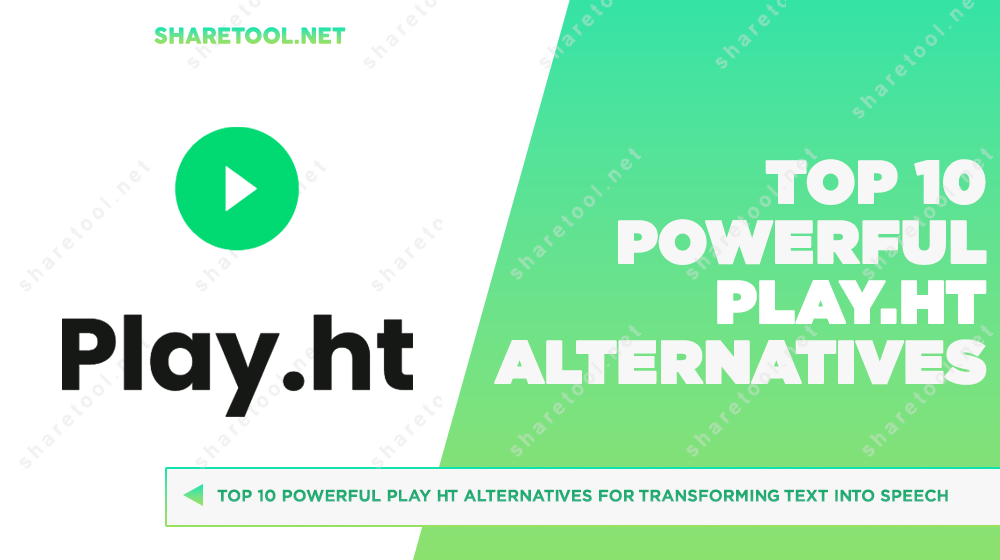 Top 10 Powerful Play ht Alternatives For Transforming Text Into Speech