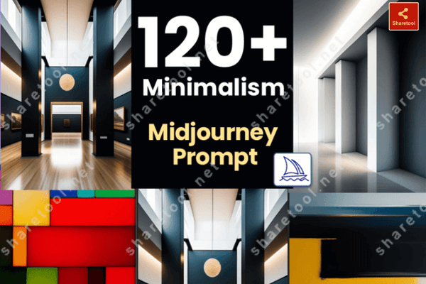 120+ Minimalisms Midjourney Prompt