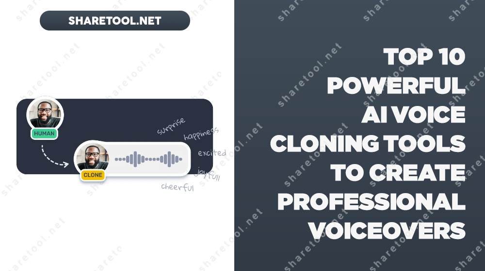 Top 10 Powerful AI Voice Cloning Tools To Create Professional Voiceovers
