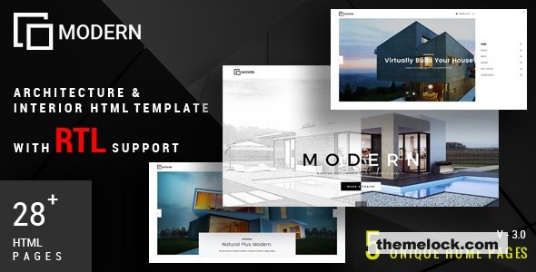 Modern - Architecture HTML Template