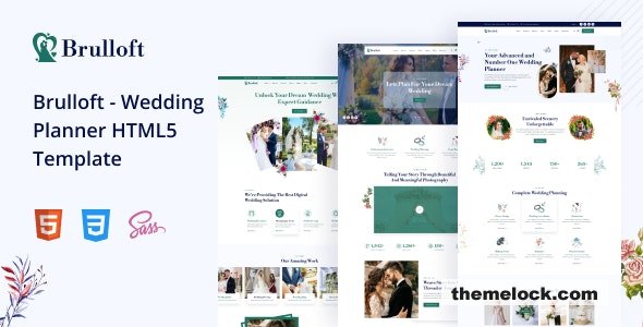 Brulloft – Wedding Planner HTML5 Template