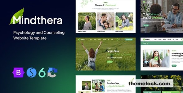 Mindthera - Psychology and Counseling Website Template